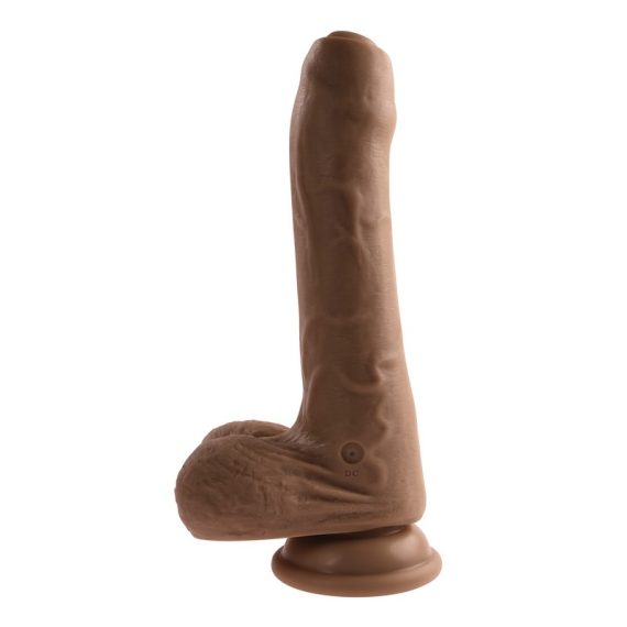 peek a boo vibrating dildo chocolate 2