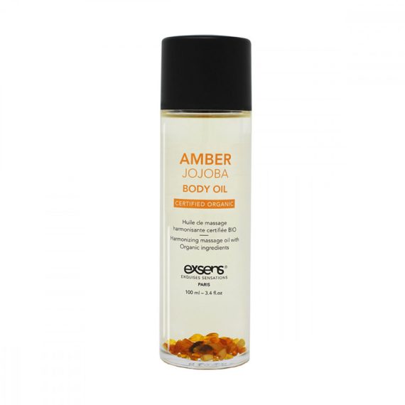 amber jojoba body oil